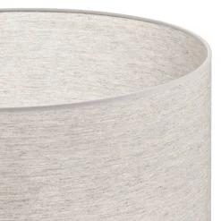 Duolla Lampeskjerm Roller, grå, Ø 50 cm, høyde 24 cm Online