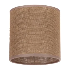 Duolla Lampeskjerm Roller, lysebrun, Ø 15 cm, høyde 15 cm| Lampeskjermer