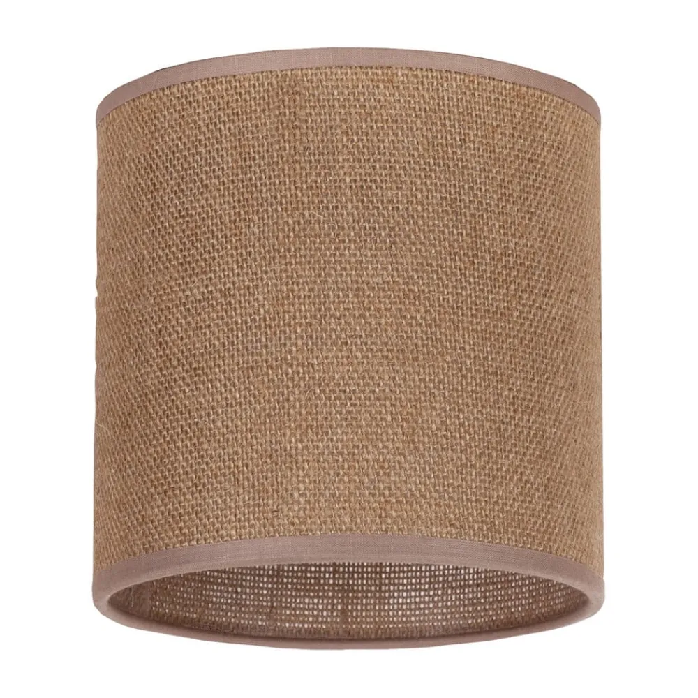 Duolla Lampeskjerm Roller, lysebrun, Ø 15 cm, høyde 15 cm| Lampeskjermer