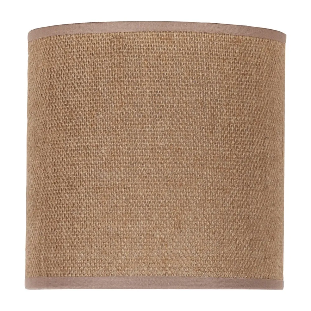 Duolla Lampeskjerm Roller, lysebrun, Ø 15 cm, høyde 15 cm| Lampeskjermer