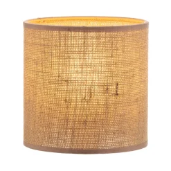 Duolla Lampeskjerm Roller, lysebrun, Ø 15 cm, høyde 15 cm| Lampeskjermer