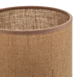 Duolla Lampeskjerm Roller, lysebrun, Ø 15 cm, høyde 15 cm| Lampeskjermer