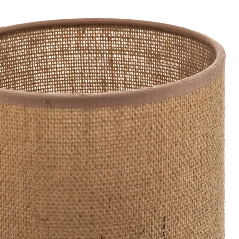 Duolla Lampeskjerm Roller, lysebrun, Ø 15 cm, høyde 15 cm| Lampeskjermer