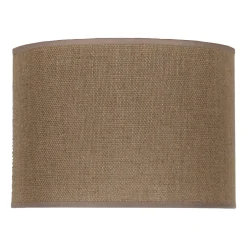 Duolla Lampeskjerm Roller, lysebrun, Ø 25 cm, høyde 18 cm Discount