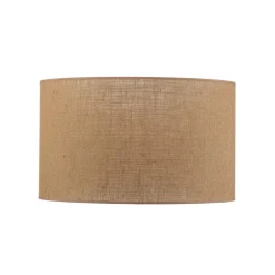 Duolla Lampeskjerm Roller, lysebrun, Ø 50 cm, høyde 30 cm| Lampeskjermer