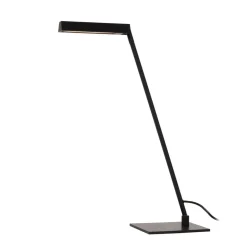 Lucide Lavale LED-bordlampe, svart, dimbar, høyde 42 cm| Kontorbelysning