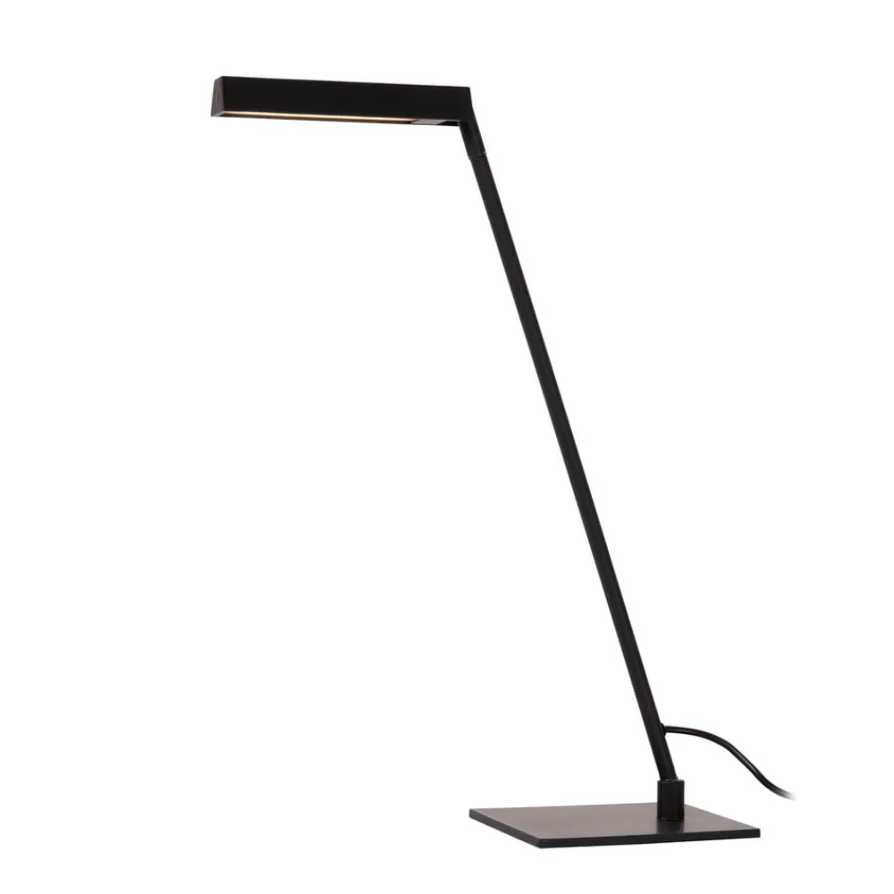 Lucide Lavale LED-bordlampe, svart, dimbar, høyde 42 cm| Kontorbelysning