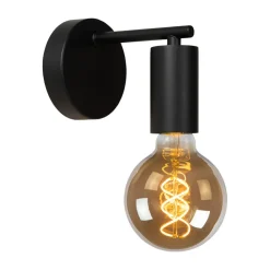 Lucide Leanne vegglampe, svart| Design- Og Hotellbelysning