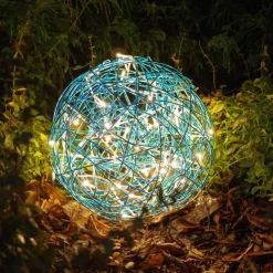 STAR TRADING LED 3D-designball Galax Fun, Ø 30 cm, blå Discount