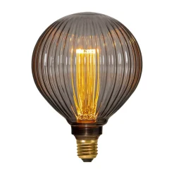 STAR TRADING LED Globe G125 Decoled E27 1W 2 000 K røykgrå Discount