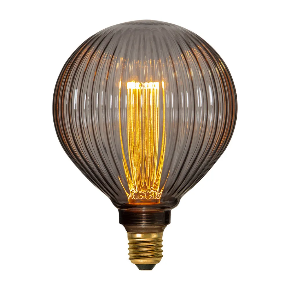 STAR TRADING LED Globe G125 Decoled E27 1W 2 000 K røykgrå Discount