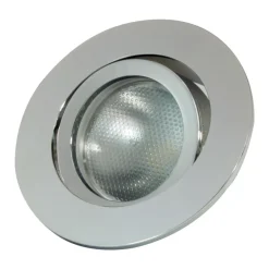 MEGATRON LED innfelt ring Decoclic GU10.3, rund, sølv Online