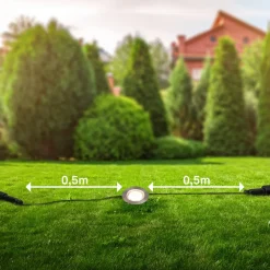 Briloner LED innfelt spot 3914032 IP67 12V 3xStarterset 4,5cm Stål| Nedfelt Utebelysning|Utespotter