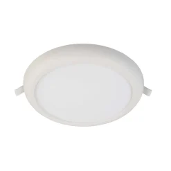 Deko-Light LED innfelt taklampe Zaurak, hvit, rund Ø 22 cm Hot