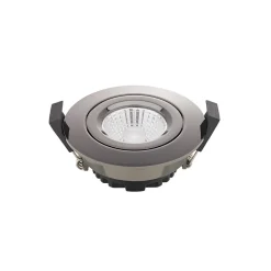 Sigor LED innfelt takspot Diled, Ø 8,5 cm, 6 W, Dim-To-Warm, krom Online