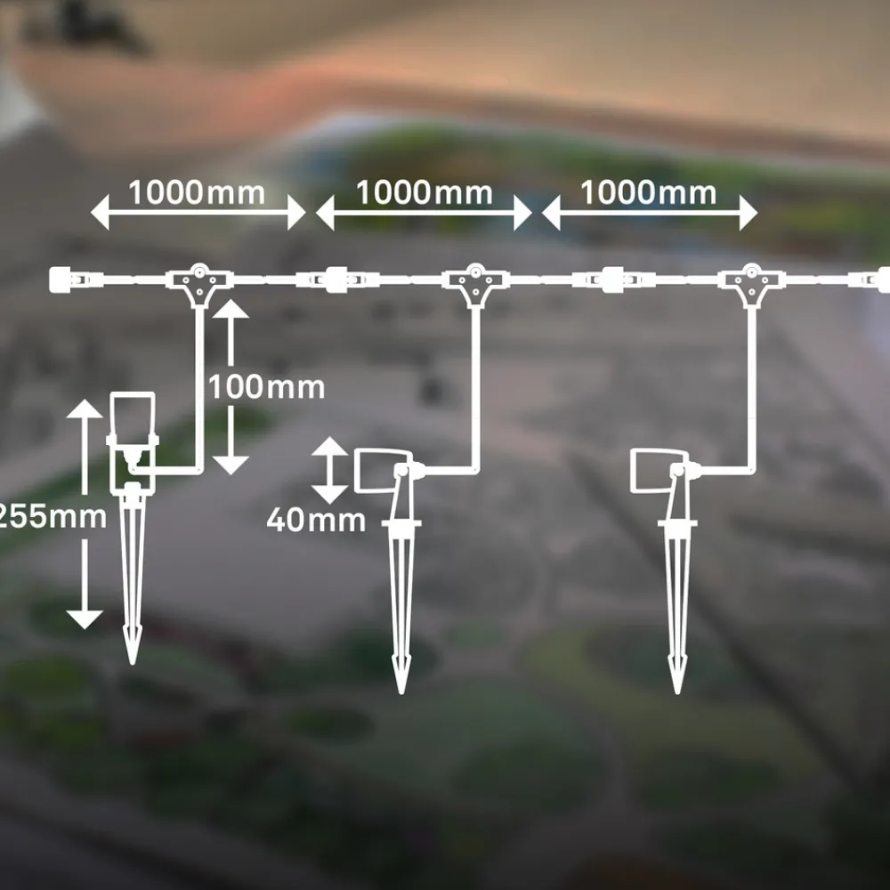 Briloner LED jordspyd spot 3928035 12 V 3x forlengelse svart Ø 4 cm Sale