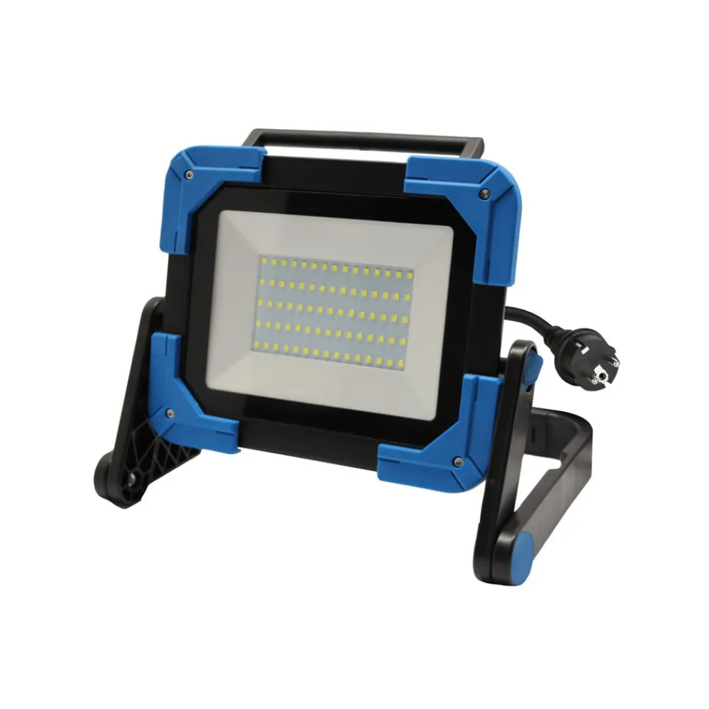 Ledino LED konstruksjonsspotlight Ledar 6 500 K 120° svart 50 W| Teknisk Lys