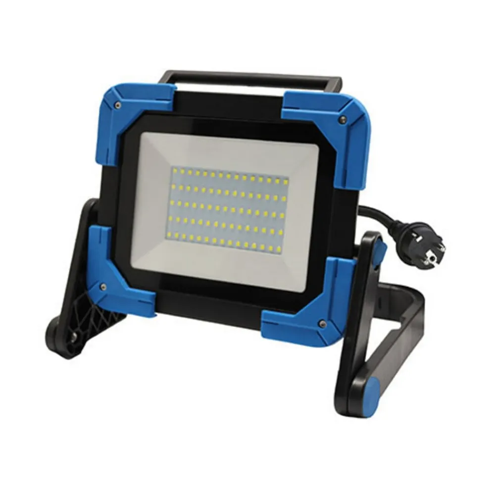 Ledino LED konstruksjonsspotlight Ledar 6 500 K 120° svart 50 W| Teknisk Lys