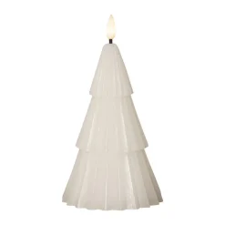 STAR TRADING LED lys Flamme Grany, hvit, 18 cm, ekte voks, batteridrevet Best