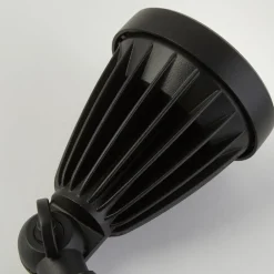 Searchlight LED spot med jordspyd Spikey, svart, metall, 25 cm, IP54| Utespotter