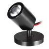 Deko-Light LED spotlight for utenpåliggende montering Herculis 4 000K, svart New