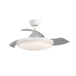 ACB ILUMINACIÓN LED takvifte Zonda, DC-motor, stillegående, hvit, IP44, CCT Clearance