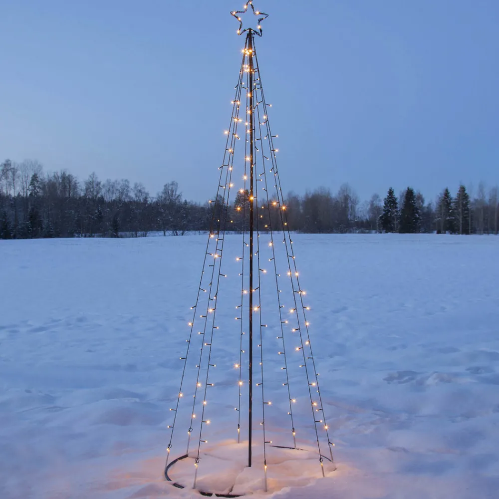 STAR TRADING LED utendørs dekorasjon Light Tree, delvis blinkende lysdioder Hot
