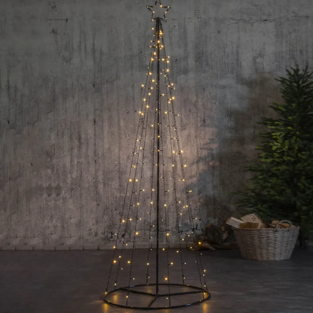 STAR TRADING LED utendørs dekorasjon Light Tree, delvis blinkende lysdioder Hot