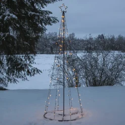 STAR TRADING LED utendørs dekorasjon Light Tree, delvis blinkende lysdioder Hot