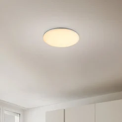 Globo LED utendørs taklampe Dori, Ø 33 cm, hvit, plast, IP54| Taklamper Utendørs