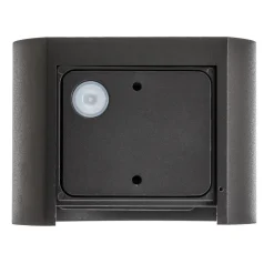 Mantra Iluminación LED utendørs vegglampe Davos rund, mørk grå Discount