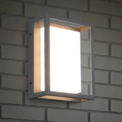 Trio Lighting LED utendørs vegglampe Witham, IP54, CCT, antrasitt Hot