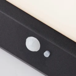 Searchlight LED utendørs-vegglampe med solenergi 67418BK Discount