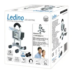 Ledino LED-arbeidslampe Köpenick 105 mag.føtter 10W