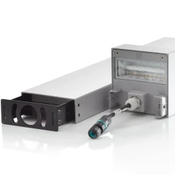 Performance in Lighting LED-banebelysning Mimik 10 Stolpe 600 grå 3 000K| Gatebelysning, Pullert Belysning