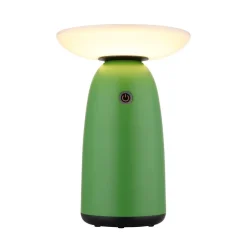 Globo LED-bordlampe 36625, grønn, metall, 23 cm, dimbar| Terrassebelysning|Solcellelamper