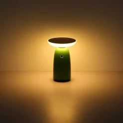 Globo LED-bordlampe 36625, grønn, metall, 23 cm, dimbar| Terrassebelysning|Solcellelamper