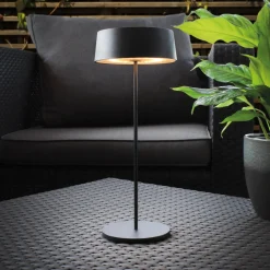 Eco-Light LED-bordlampe Cocktail, batteri dimbar, svart Best