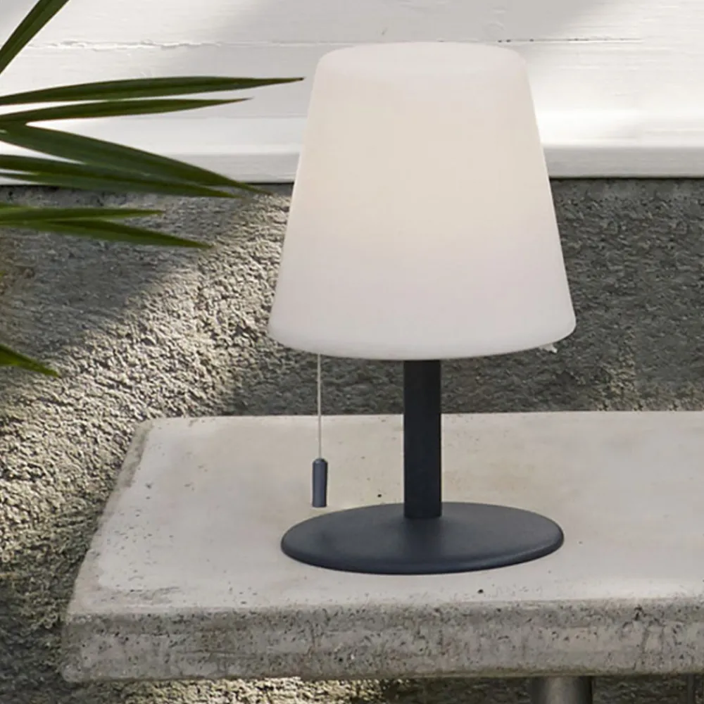 STAR TRADING LED-bordlampe Gardenlight Kreta med batteri 26,5cm Outlet