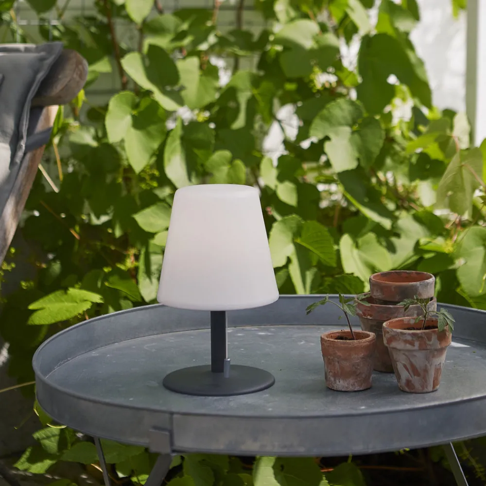 STAR TRADING LED-bordlampe Gardenlight Kreta med batteri 26,5cm Outlet