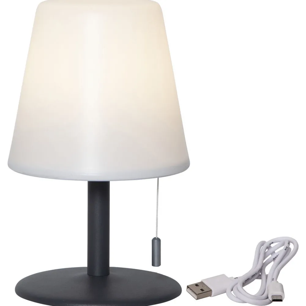 STAR TRADING LED-bordlampe Gardenlight Kreta med batteri 26,5cm Outlet