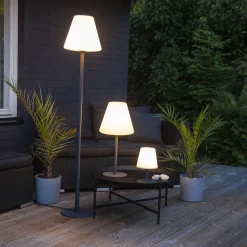 STAR TRADING LED-bordlampe Gardenlight Kreta med batteri 26,5cm Outlet