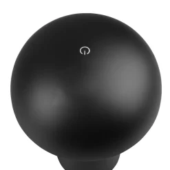 Reality Leuchten LED-bordlampe Lennon IP44 batteri, touch-dim svart New