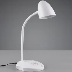 Reality Leuchten LED-bordlampe Load, induktiv ladestasjon, hvit New