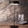 Deko-Light LED-bordlampe Miram med batteri, dimbar, svart Hot