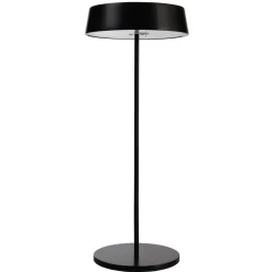 Deko-Light LED-bordlampe Miram med batteri, dimbar, svart Hot