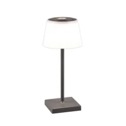 Reality Leuchten LED-bordlampe Sanchez, RGBW og dimmer, antrasitt| Terrassebelysning