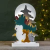 STAR TRADING LED-dekobelysning Forest Friends is- og vaskebjørn| Julebelysning|Dekorasjonsbelysning
