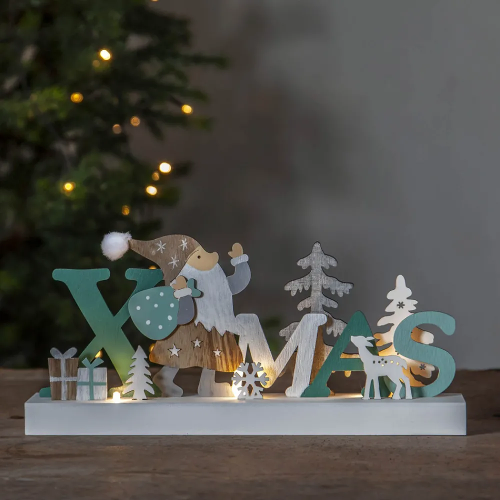 STAR TRADING LED-dekobelysning Reinbek X-Mas| Julebelysning|Dekorasjonsbelysning