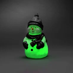 Konstsmide Christmas LED-dekofigur Schneemann m RGB-fargeveksling, IP44| Julebelysning